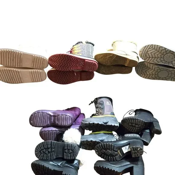 Bulk Men’s Women’s Snow Boots Shoe Lot of 9 Name Brand Wholesale Reseller ROI - Picture 11 of 11
